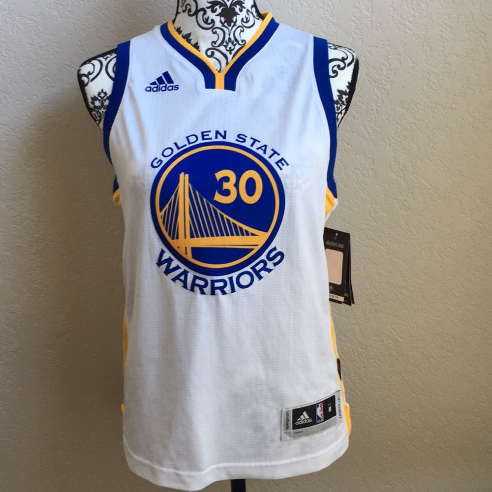 NWT Golden State Warrior Jersey NBA Adidas